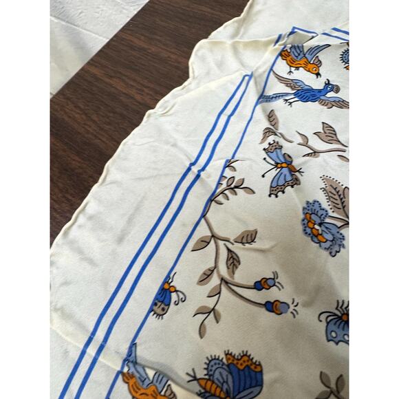 Turnbull and Asser Vintage Silk Handkerchief Bandana Pocket Square Scarf 18" - Picture 7 of 10